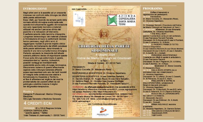 CHIRURGIA DELLA PARETE ADDOMINALE 